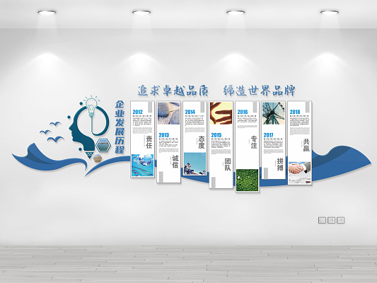 从一面墙到一张名片 企业文化墙与企业形象设计的融合之道